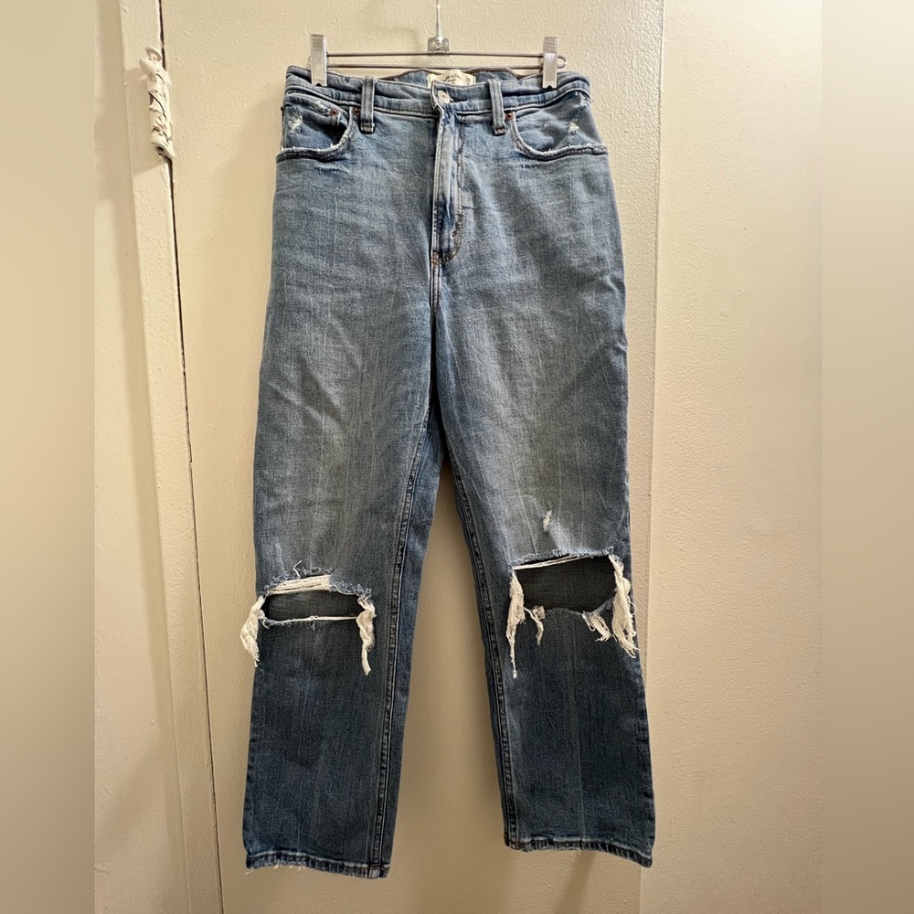 Abercrombie Curve Love Ankle Jeans
